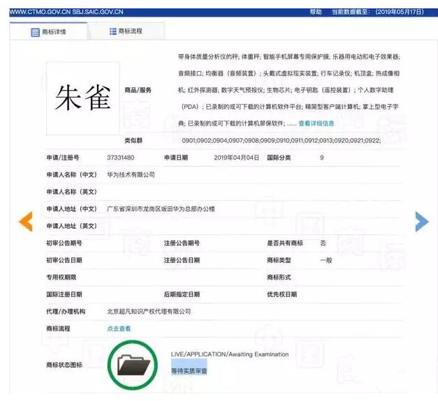 美國狠懟華為，華為是否就此屈服?為戰略儲備注冊商標