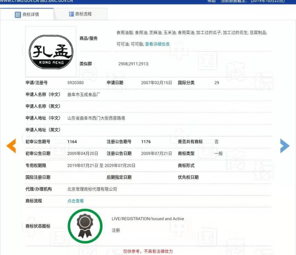 “孔孟”因不良影響被駁回，但這些商標卻成功注冊了