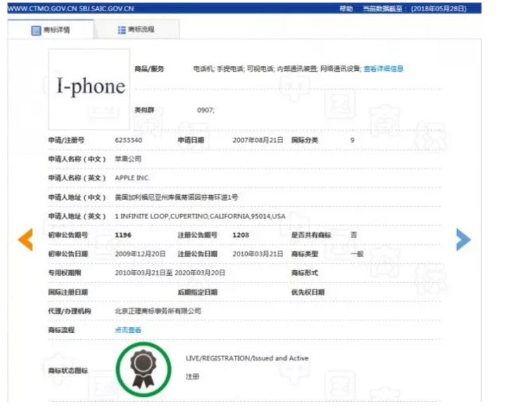 蘋果公司又買了一枚商標，這次出了多少錢？