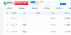 華為申請注冊“鴻鹍”商標，商標狀態為申請中